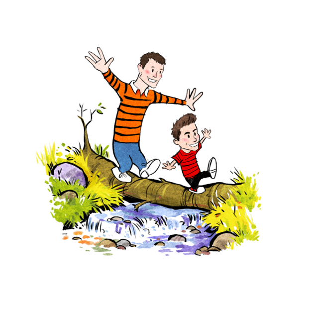 Calvin and Hobbes personalised commission